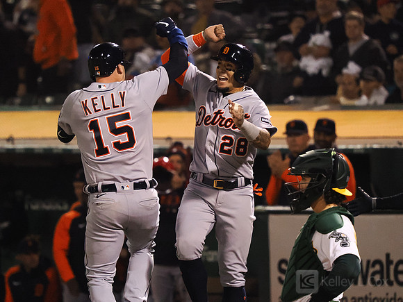 MLB: Detroit Tigers at Oakland Athletics