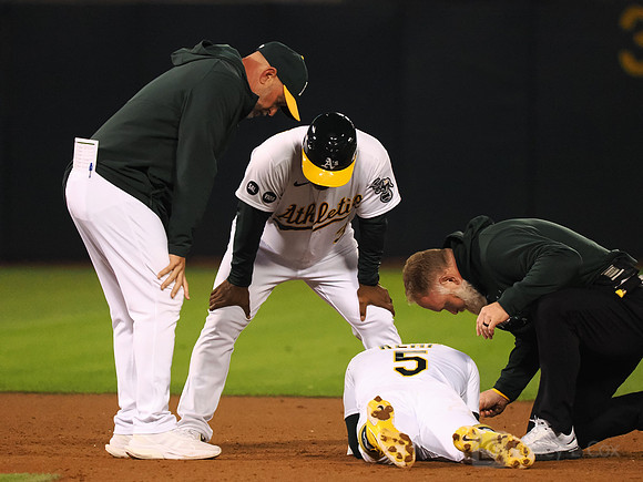 MLB: Detroit Tigers at Oakland Athletics