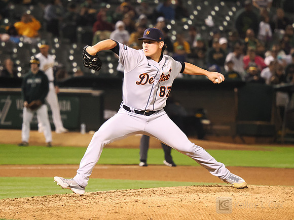 MLB: Detroit Tigers at Oakland Athletics