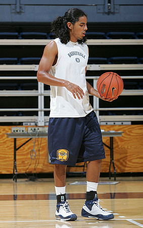 Cal Men's Basketball Practice