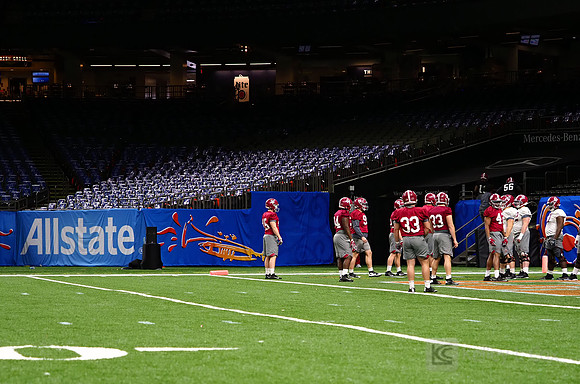 Allstate Sugar Bowl: Alabama Crimson Tide Practice