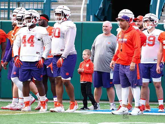 Allstate Sugar Bowl: Clemson Tigers Practice