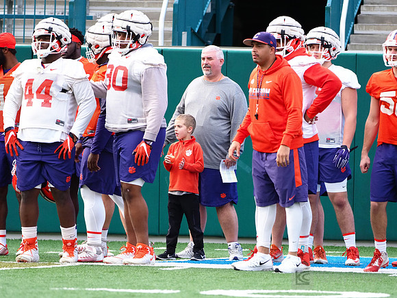 Allstate Sugar Bowl: Clemson Tigers Practice