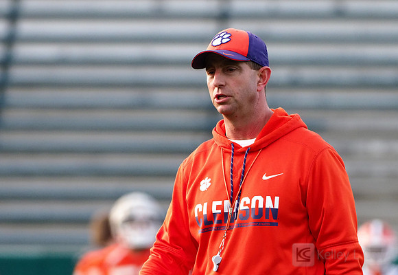 Clemson Tigers head coach Dabo Sweeney