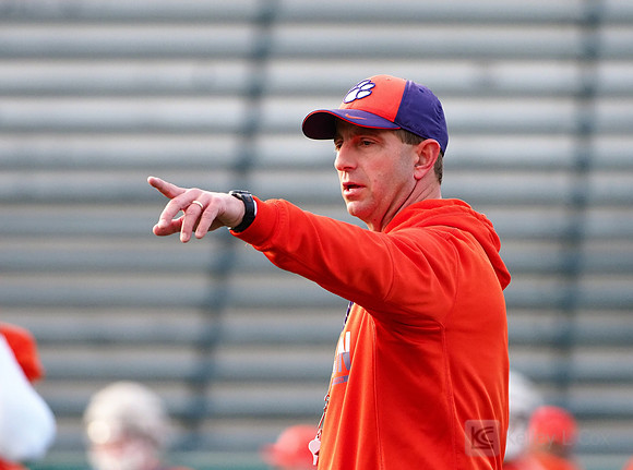Clemson Tigers head coach Dabo Sweeney