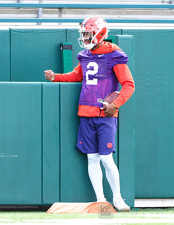 Clemson Tigers quarterback Kelly Bryant (2)