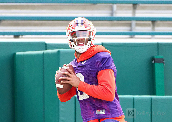 Clemson Tigers quarterback Kelly Bryant (2)