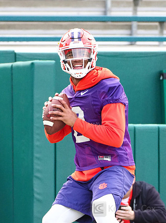 Clemson Tigers quarterback Kelly Bryant (2)