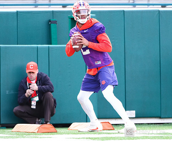 Clemson Tigers quarterback Kelly Bryant (2)