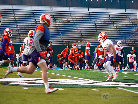 Allstate Sugar Bowl: Clemson Tigers Practice