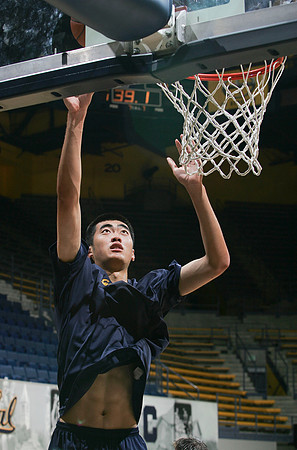 Cal Men's Basketball Practice