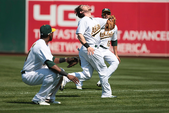 MLB: Los Angeles Angels at Oakland Athletics