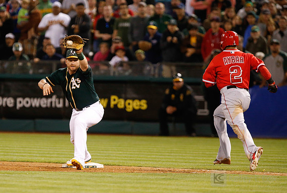 MLB: Los Angeles Angels at Oakland Athletics