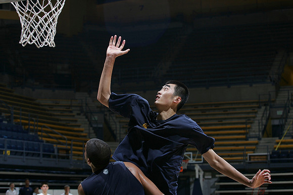 Cal Men's Basketball Practice