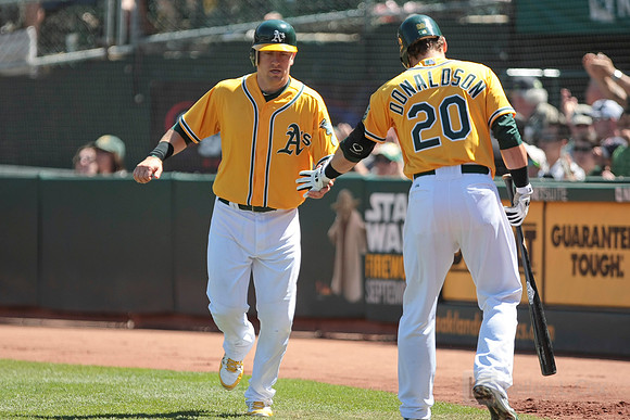 MLB: Cleveland Indians at Oakland Athletics