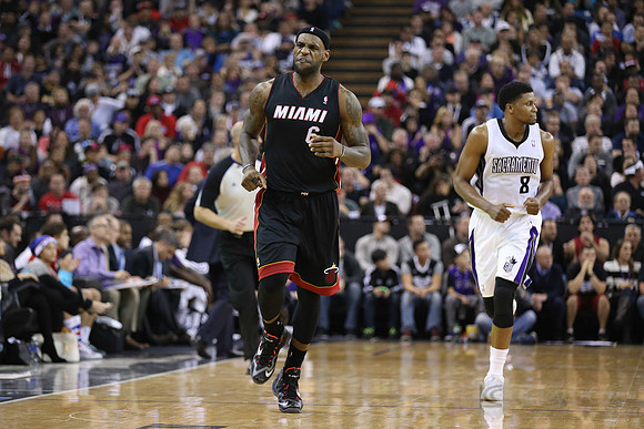 NBA: Miami Heat at Sacramento Kings