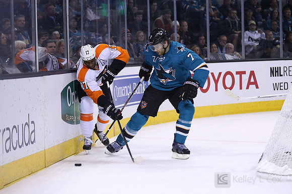 NHL: Philadelphia Flyers at San Jose Sharks