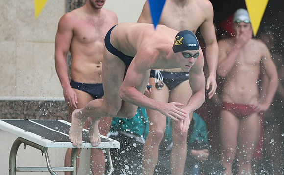 Cal Men's Swimming vs Stanford