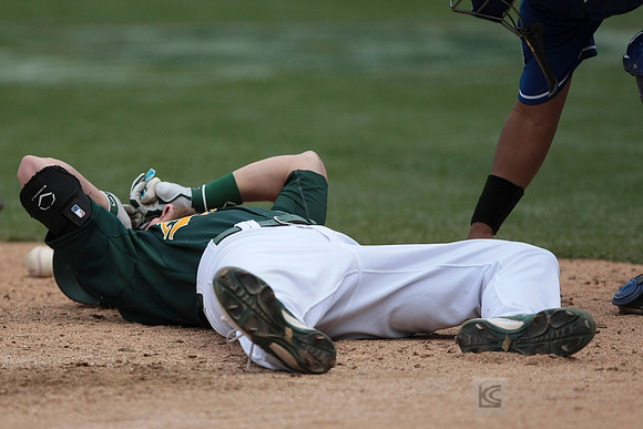 MLB: Kansas City Royals at Oakland Athletics