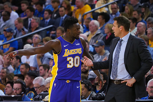 NBA: Los Angeles Lakers at Golden State Warriors