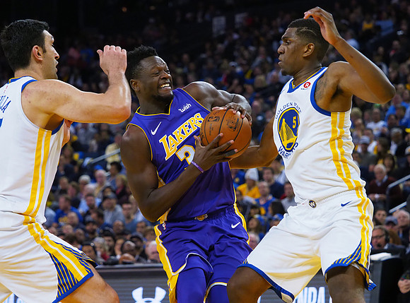 NBA: Los Angeles Lakers at Golden State Warriors