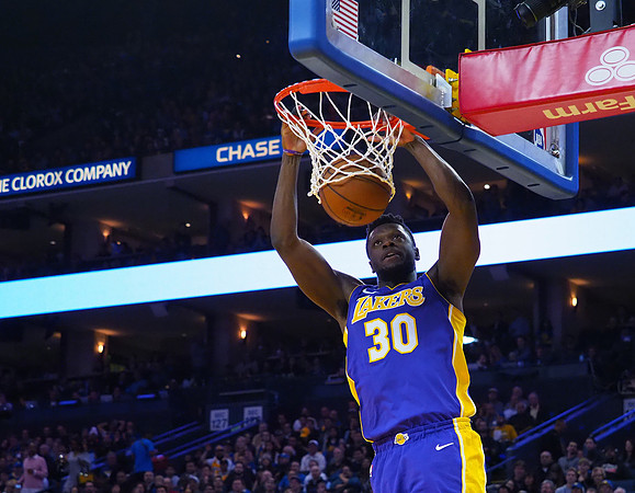 NBA: Los Angeles Lakers at Golden State Warriors