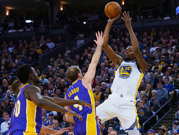 NBA: Los Angeles Lakers at Golden State Warriors