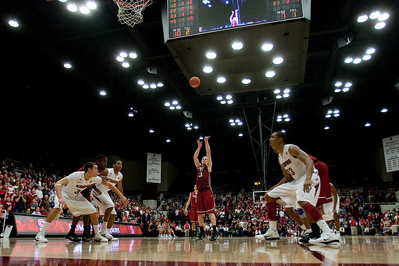 NCAA MEN'S BASKETBALL 2011 - Jan 15 - Washington State at Stanford