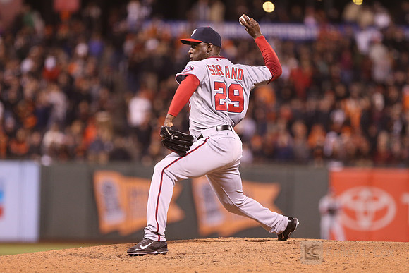 MLB: Washington Nationals at San Francisco Giants