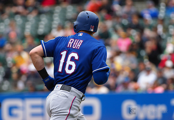 MLB: Texas Rangers at Oakland Athletics