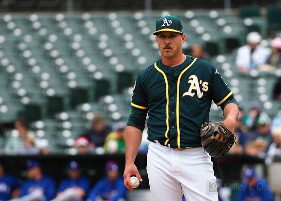 MLB: Texas Rangers at Oakland Athletics