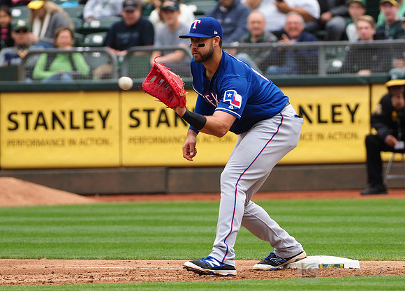 MLB: Texas Rangers at Oakland Athletics