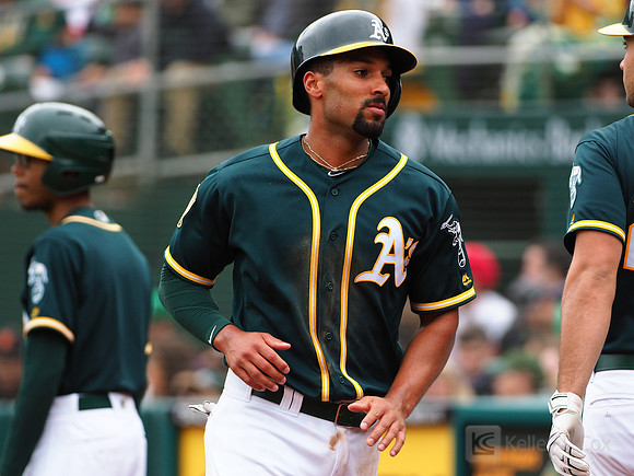 MLB: Texas Rangers at Oakland Athletics