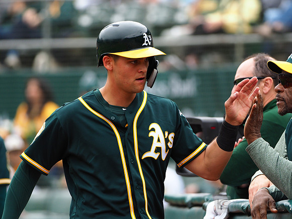 MLB: Texas Rangers at Oakland Athletics