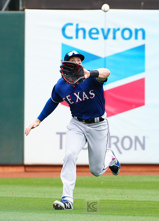 MLB: Texas Rangers at Oakland Athletics