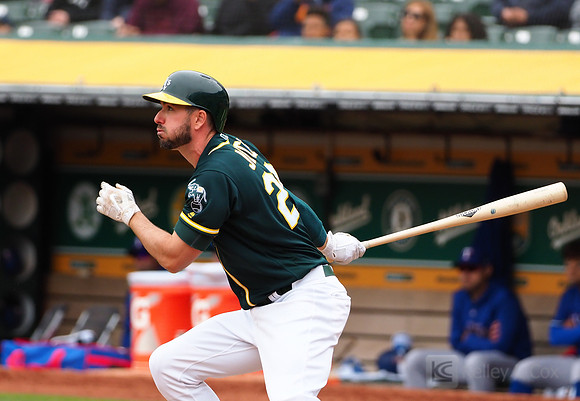MLB: Texas Rangers at Oakland Athletics