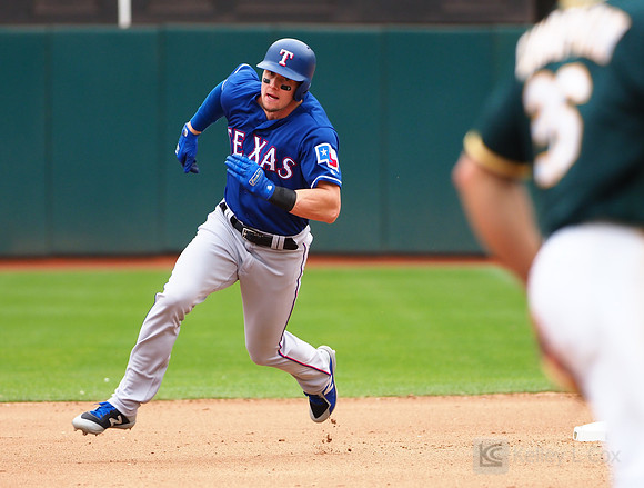 MLB: Texas Rangers at Oakland Athletics