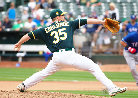 MLB: Texas Rangers at Oakland Athletics