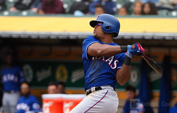 MLB: Texas Rangers at Oakland Athletics