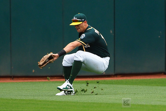 MLB: Texas Rangers at Oakland Athletics
