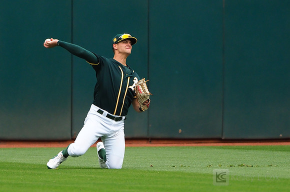 MLB: Texas Rangers at Oakland Athletics
