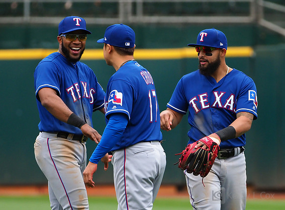 MLB: Texas Rangers at Oakland Athletics