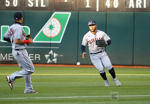 MLB: Cleveland Indians at Oakland Athletics