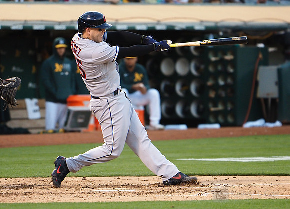 MLB: Cleveland Indians at Oakland Athletics
