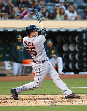 MLB: Cleveland Indians at Oakland Athletics