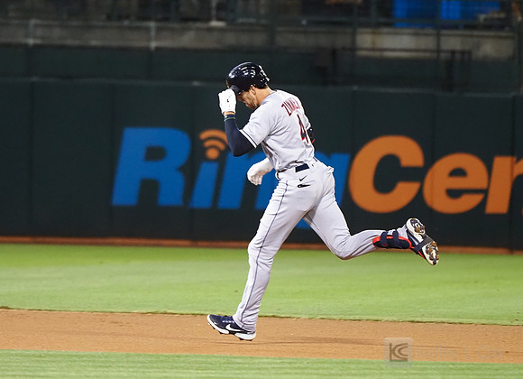 MLB: Cleveland Indians at Oakland Athletics