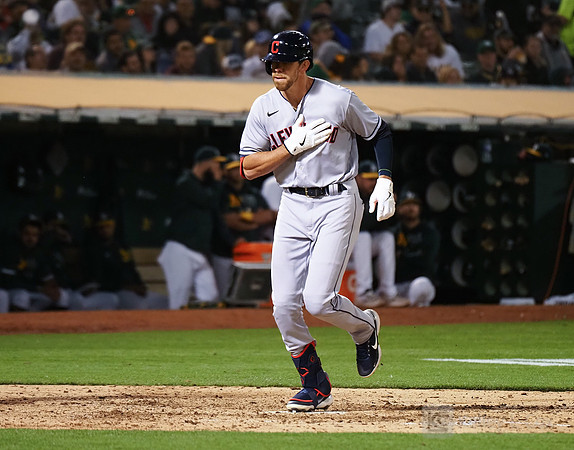 MLB: Cleveland Indians at Oakland Athletics