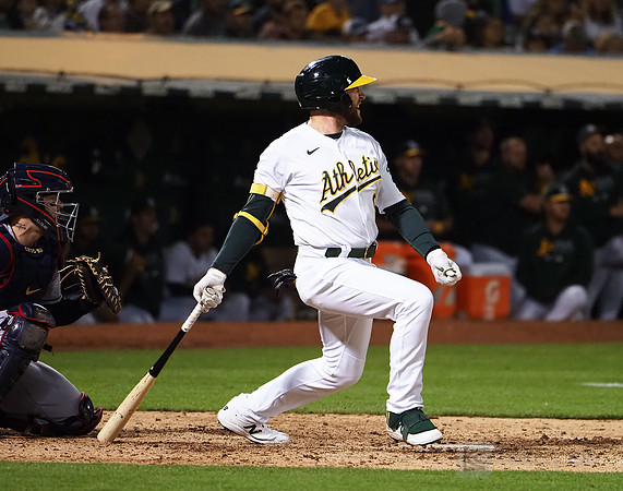 MLB: Cleveland Indians at Oakland Athletics