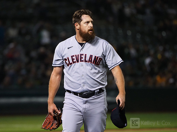 MLB: Cleveland Indians at Oakland Athletics