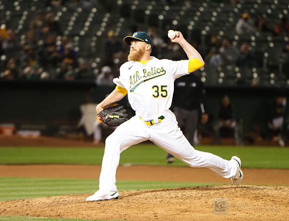MLB: Cleveland Indians at Oakland Athletics